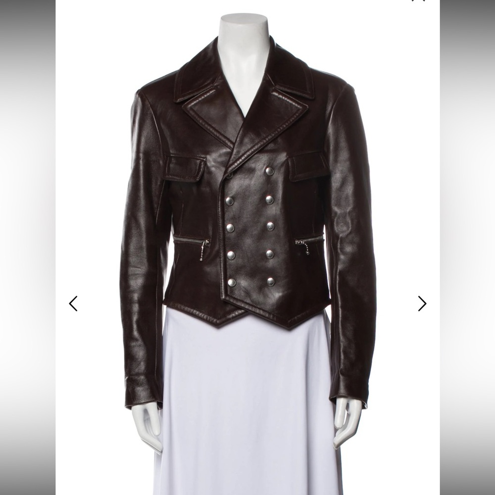 Chloé Lamb Leather Biker Jacket
Size: S | US4, FR36 $3250